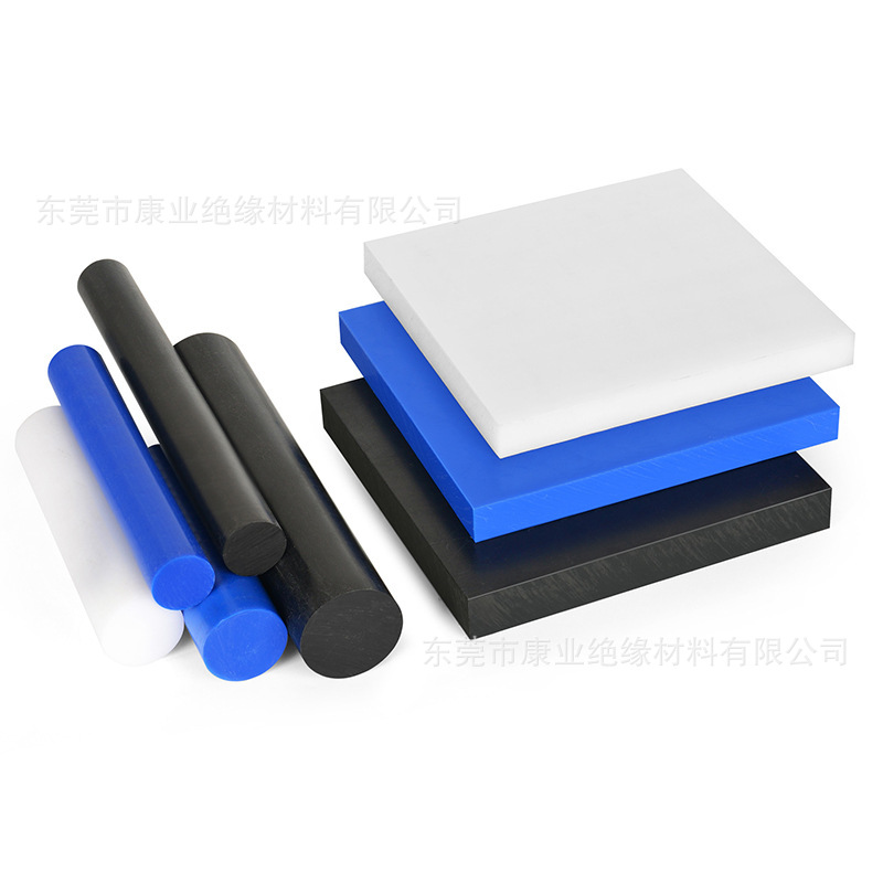 厂家加纤尼龙板PA66+GF30黑色增强尼龙板加纤阻燃高耐磨尼龙圆棒