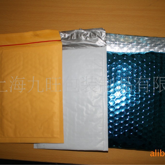 上海厂家供应铝膜气泡袋/共挤膜气泡袋/牛皮纸汽泡袋