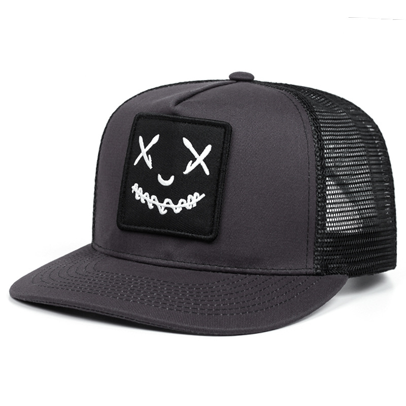 Xiyin comercio exterior caliente temu nuevo sombrero XX sonrisa bordada cuatro estaciones gorras de béisbol de todo fósforo sombreros de moda para hombres y mujeres