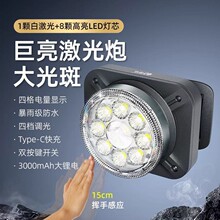 �������ָ�Ӧͷ��ǿ��﮵�ؿɳ�糬��ͷ��ʽLEDԶ�����KM-2932