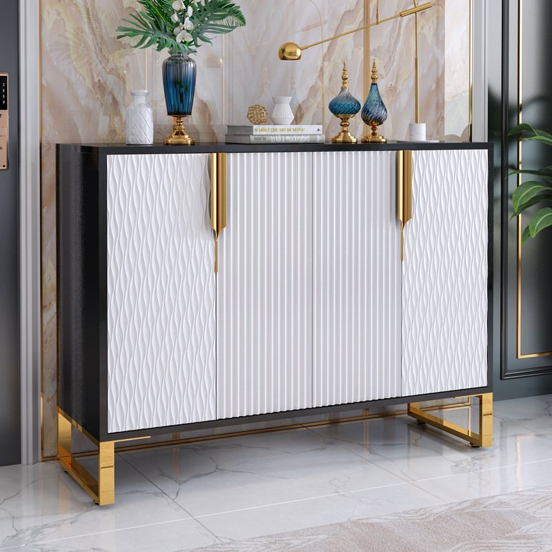 4도어 캐비닛(120*40*90CM)에는 핫한 설치 기능이 함께 제공됩니다.