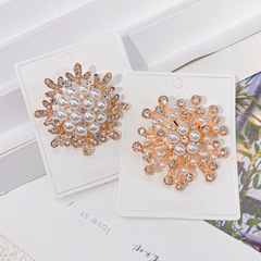 珍珠小眾胸針高檔女氣質奢華別針款胸花設計感小香風西裝衣服配飾