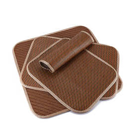 新款宠物双面凉席夏季猫狗通用降温藤席两面可用垫狗窝凉垫多规格