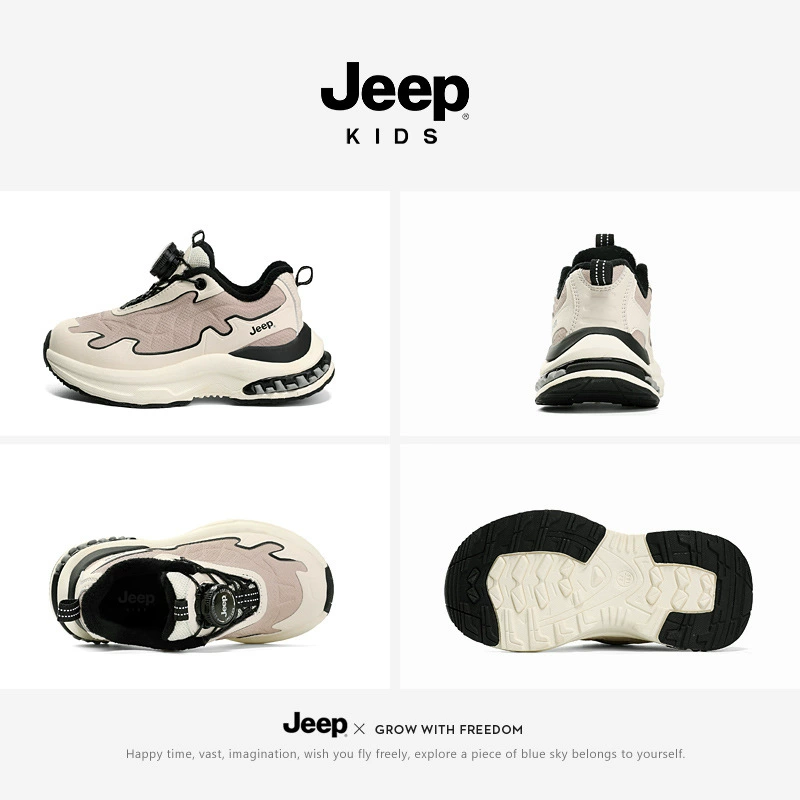 Jeep, зимние флисовые кроссовки для мальчиков, детская обувь, коллекция 2023 года