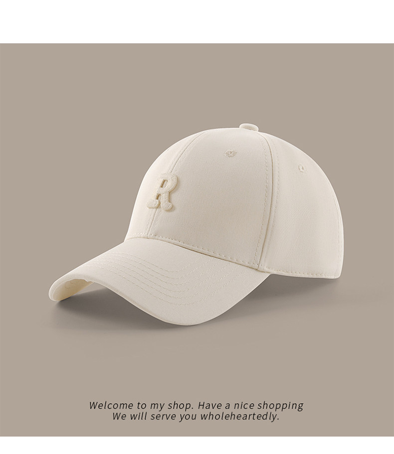 Fabrik-Direktversand Baseballkappe mit Buchstaben-Stickerei, großer Kopfumfang, Unisex, breite Krempe, lässige Ente-Schirmmütze, universell einsetzbar, Sonnenschutzmütze