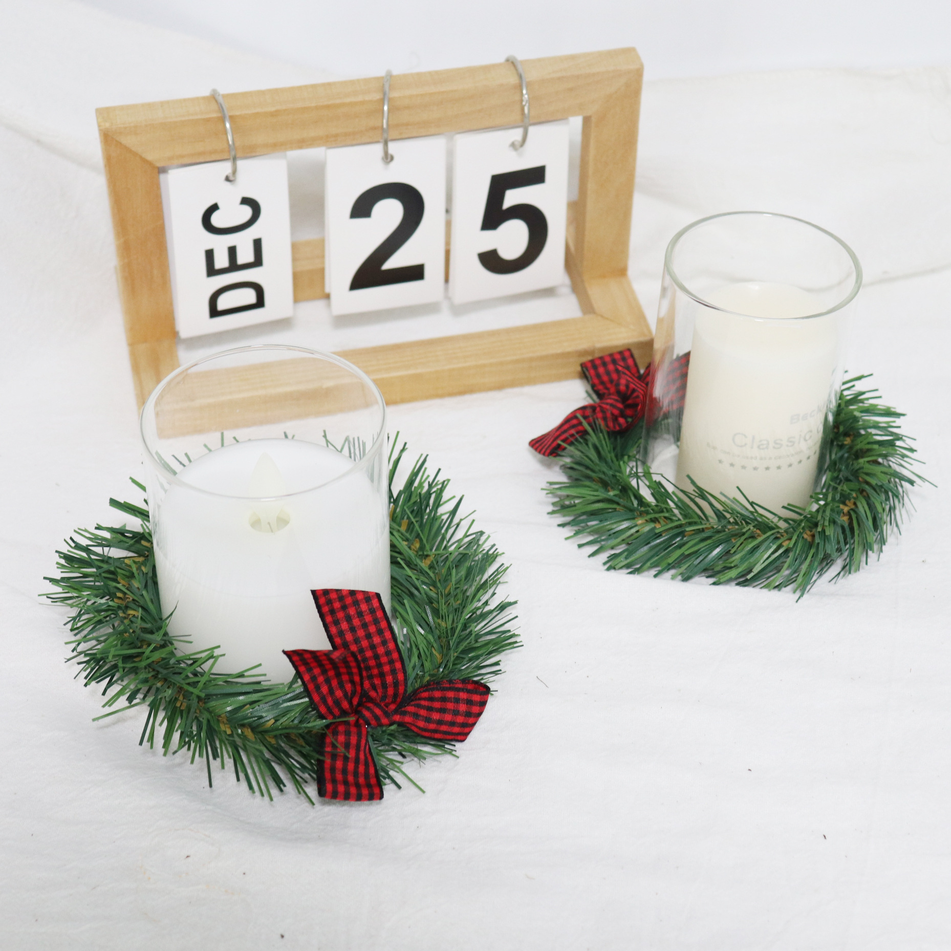 26g Weight Garlands Event & Party Supplies Grass Ring Classification 1 Piece Quantity Party Occasion PVC, Polyester Material Christmas Festival Bow Knot Pattern Modern Style, Classic Style Style Christmas Modern Style Classic Style Bow Knot PVC Polyester Party Garlands Decorations Table Decoration 7