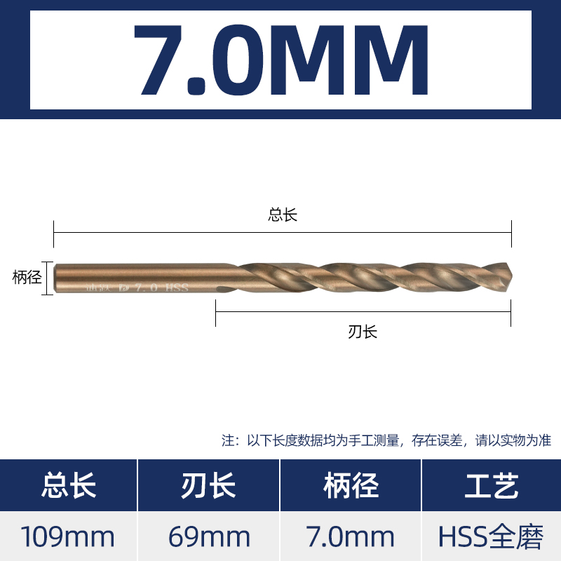 Broca de giro, acero inoxidable, acero de alta dureza, perforado, taladro helicoso que contiene cobalto, brocha de acero
