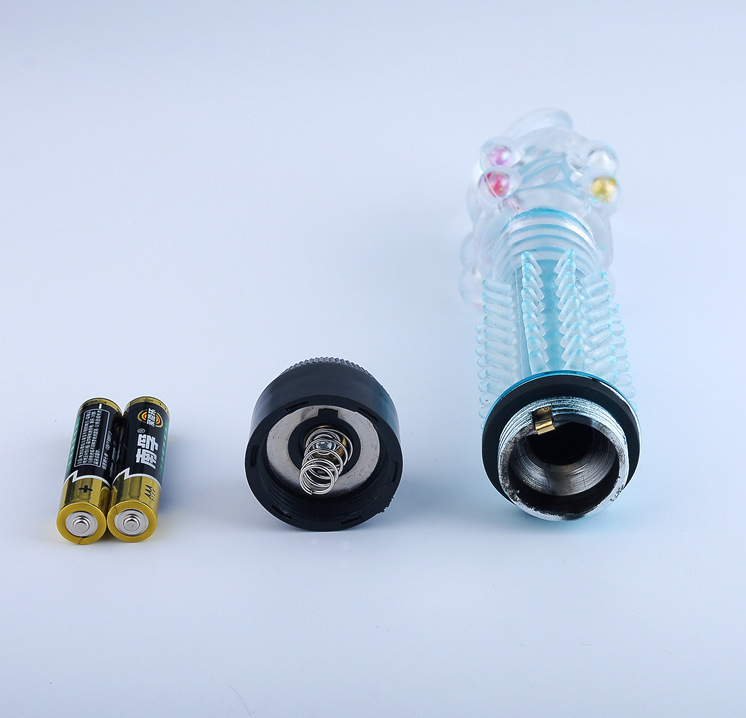 Small Dragon-Beard Crystal Vibrator, TPE Single-Shock Massage Stick, Adult Toy — detail image 16