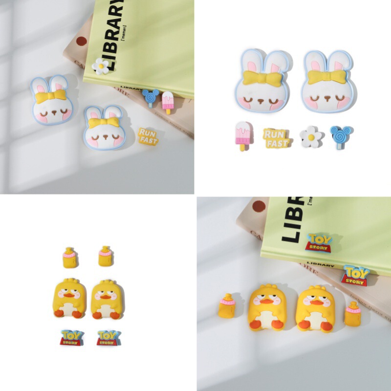 Factory wholesale cartoon detachable free matching net red hole shoes shoes wholesale hot soft rubber cross-border fun Factory wholesale cartoon detachable free matching net red hole shoes shoes wholesale hot soft rubber cross-border fun