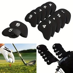 10个入りゴルフクラブヘッドカバーGOLF CLUB保护カバーゴルフ用品ギフトヘッドカバー