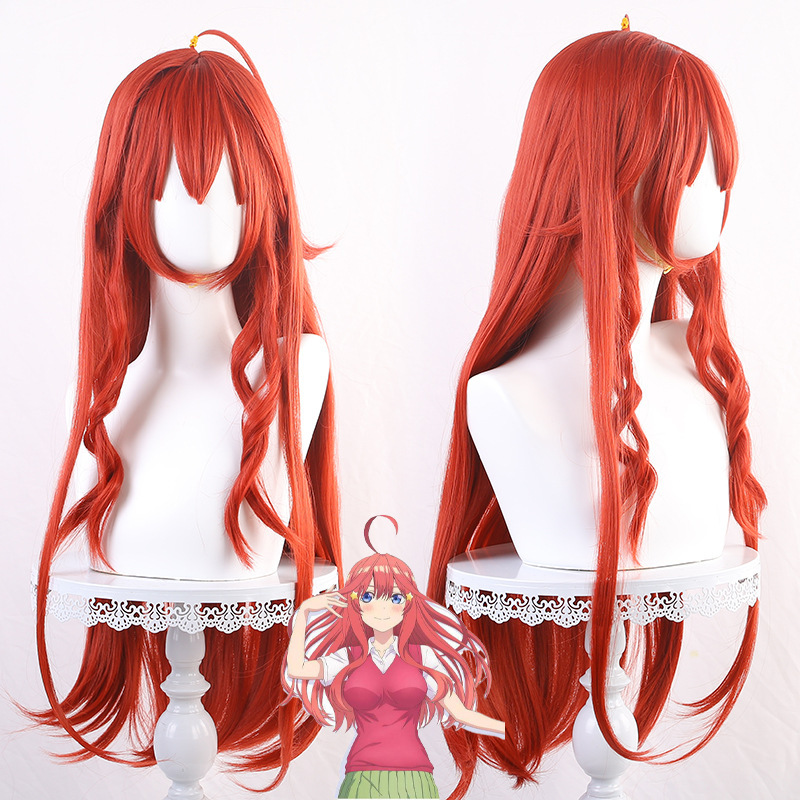 Cardamom May Equal Parts Flower Wedding Bride Nakano May Wig Nakano May Cos Style Wig Red Long Hair