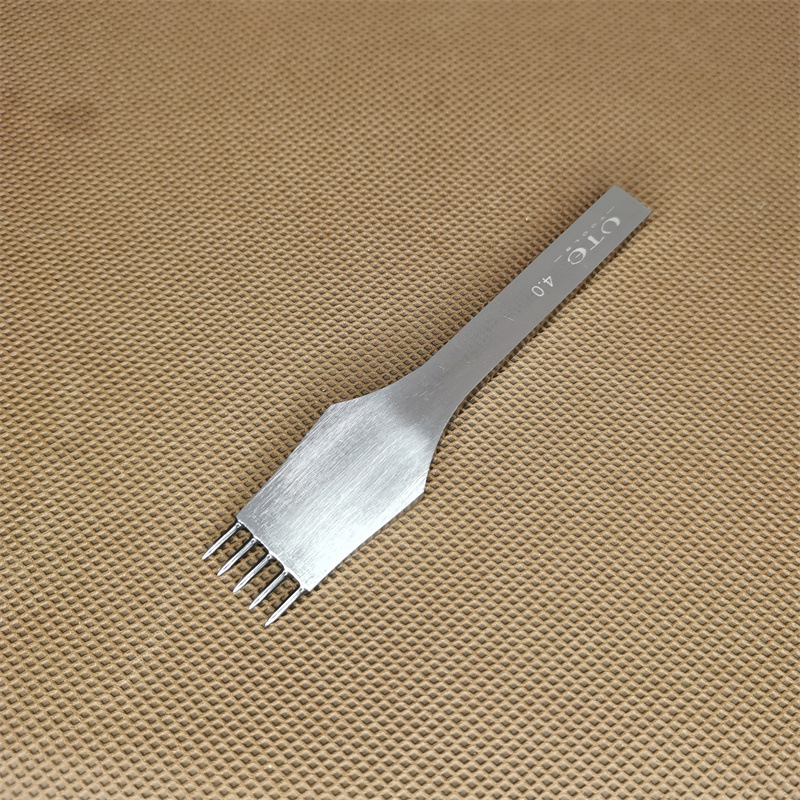 Youte corte redondo herramienta de cuero hecha a mano herramienta de perforación de bricolaje agujero redondo corte de cuero costura puncher no fila punch