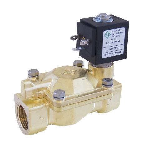 ODE 21W7ZB500/21W4KB250先导膜片式电磁阀 意大利ODE 电磁阀