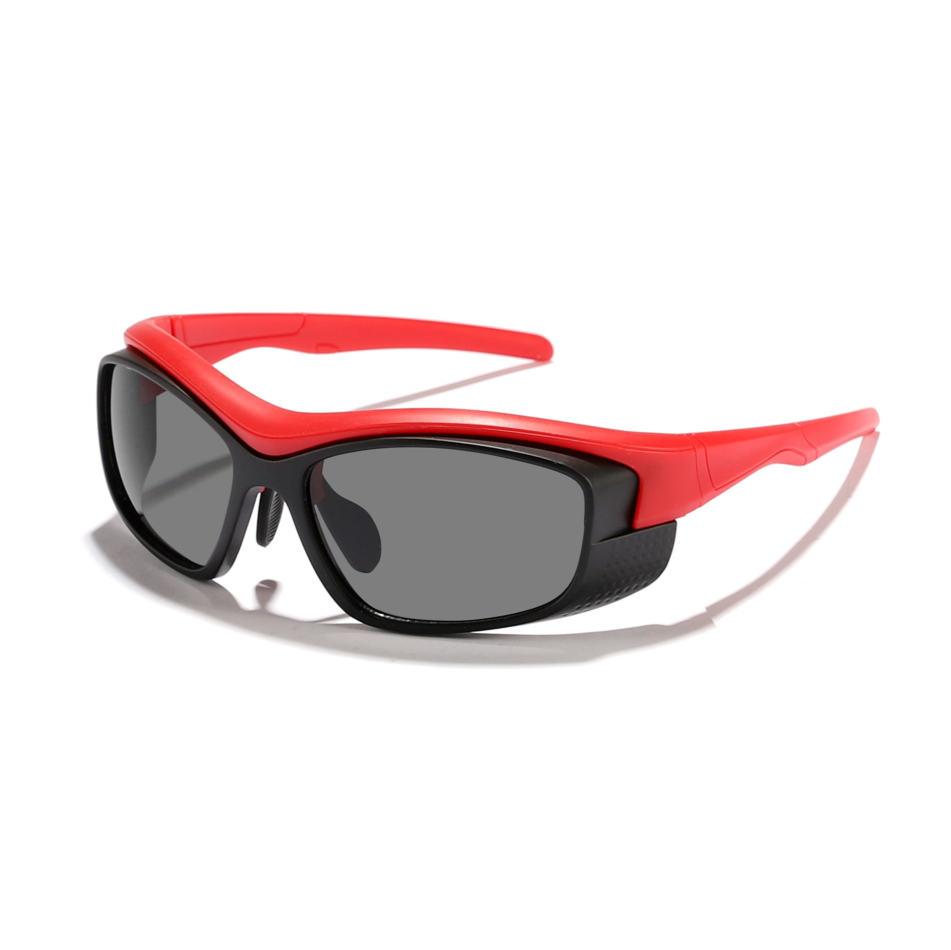 Niños transfronterizos modernos retro Y2K ciclismo al aire libre gafas de sol a prueba de viento niños y niñas gafas deportivas a juego de colores