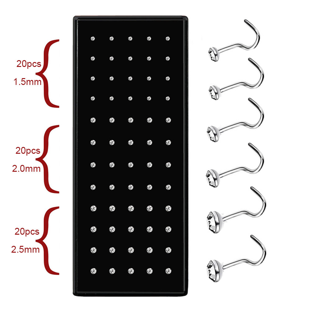Varilla curva blanca 60/caja-1,5/2,0/2,5mm