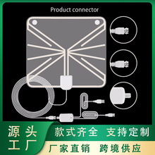 天线厂家直销美国爆款室内电视天线 HDTV接收天线ATSC dvb-t2天线