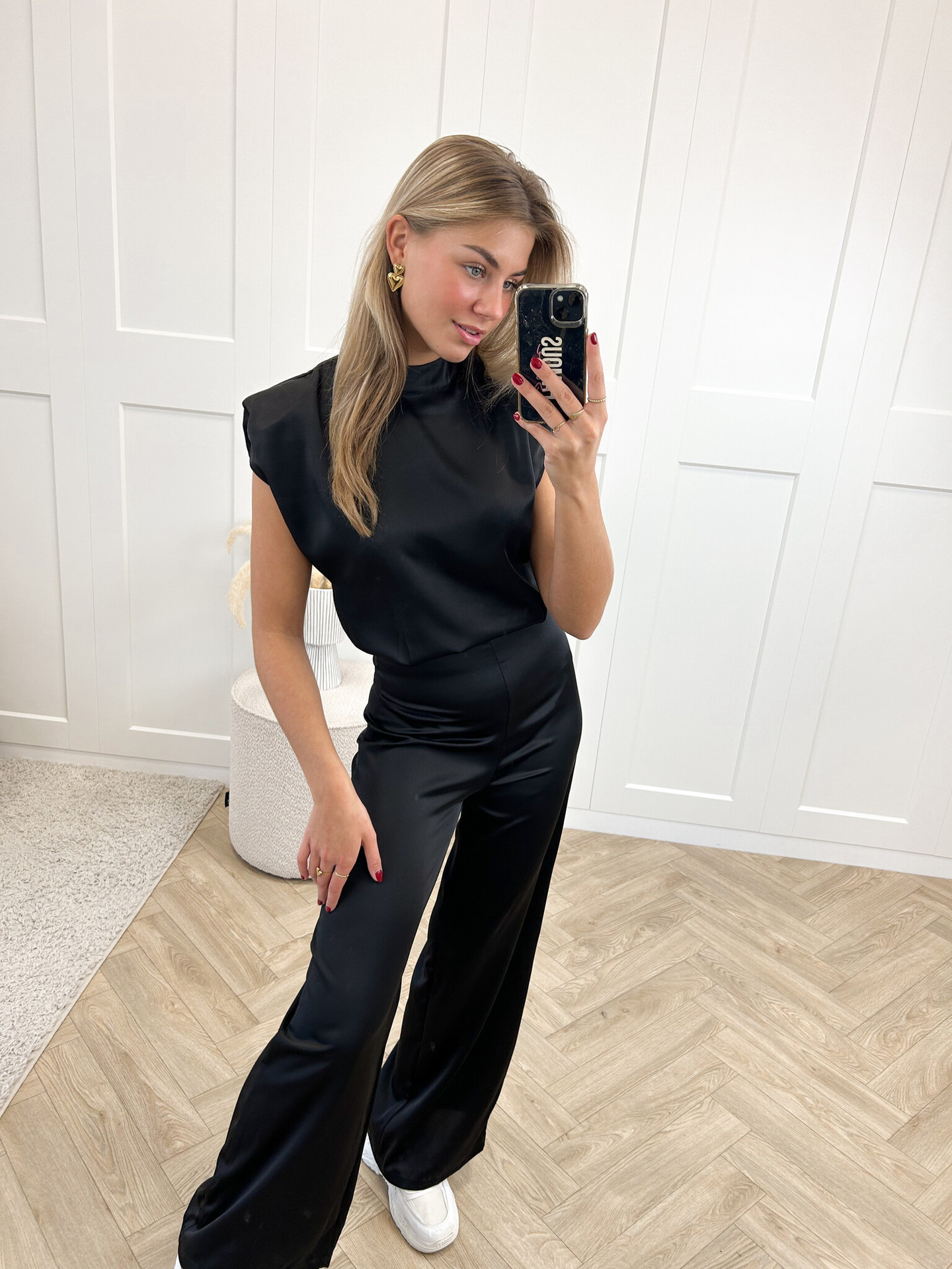 Summer Backless Evening Dress Jumpsuit For Women Solid Color Casual Straight Leg Trousers Long Pants_ecoleips.com