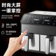 Double pot air fryer large capacity 8L double warehouse electric fryer multifunctional double barrel household stainless steel air fryer machine