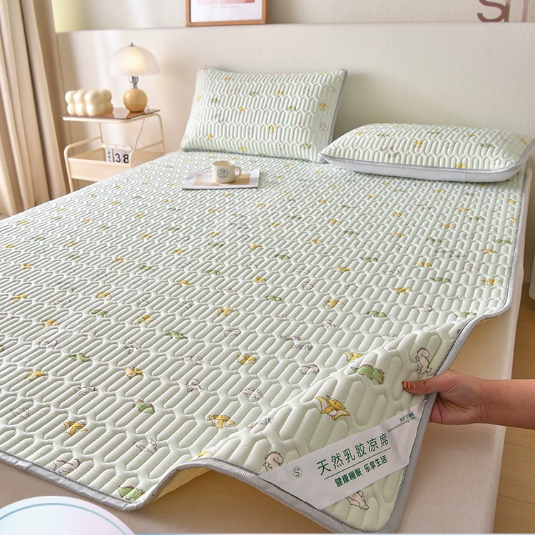 Коврик из натурального латекса для мамы и ребенка категории A, новинка 2025 года, летний коврик из ледяного шелка, летний коврик для студенческого общежития, можно изготовить по индивидуальному заказу