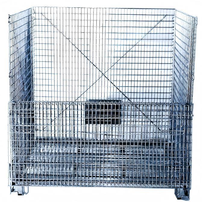 重型仓储笼瓶坯仓储笼可口可乐仓储笼可折叠镀锌热镀锌可口可乐周