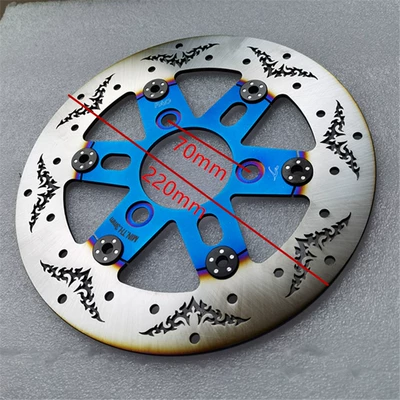 Other Electric Vehicle Accessories – Brake Disc Cross-Border Hot Selling - 220-inner-diameter-58-hole-spacing-70-modified-charcoal-blue-disc-brake-disc