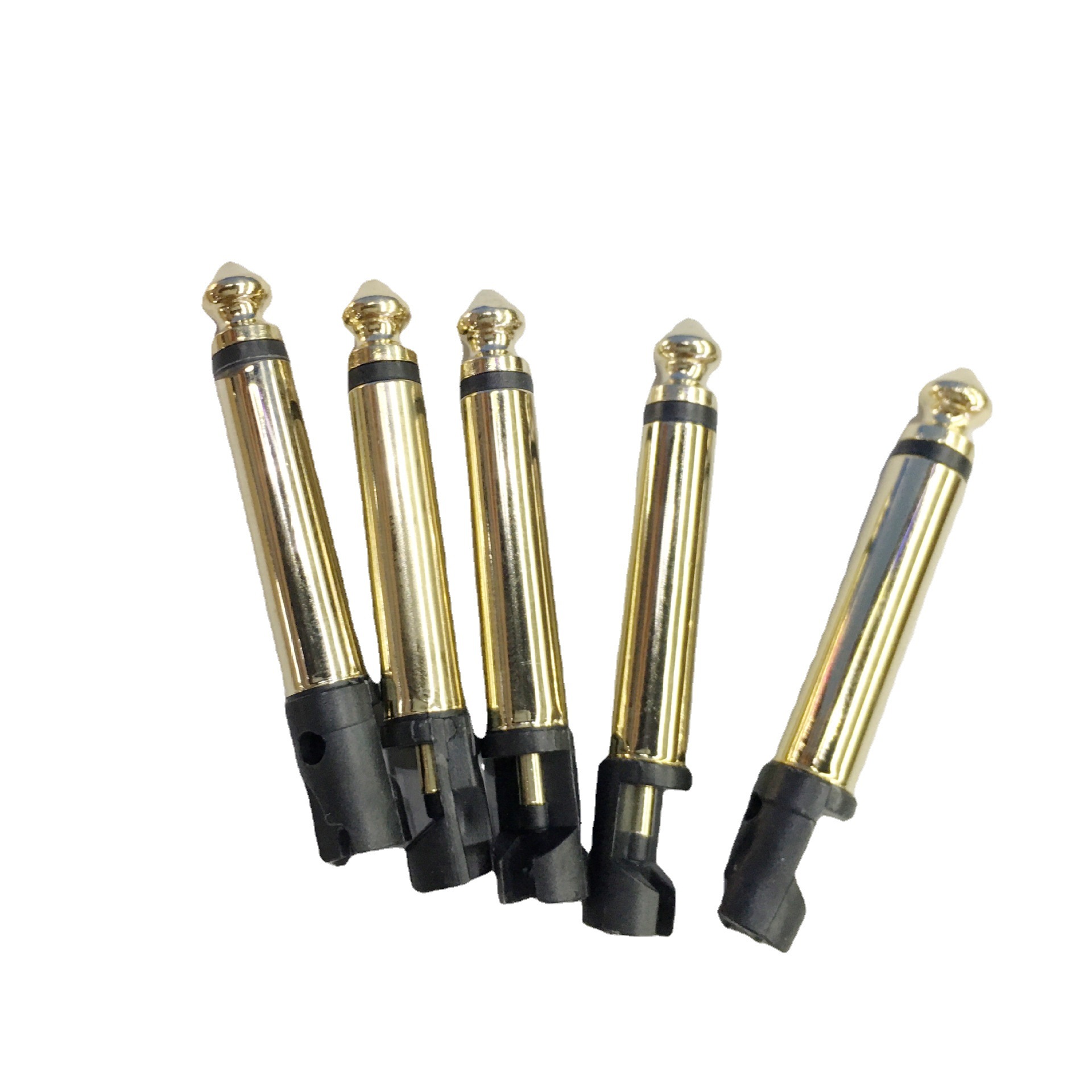 销售6.35话筒插头  6.35插头镀金  6.35音频插头 单音插头