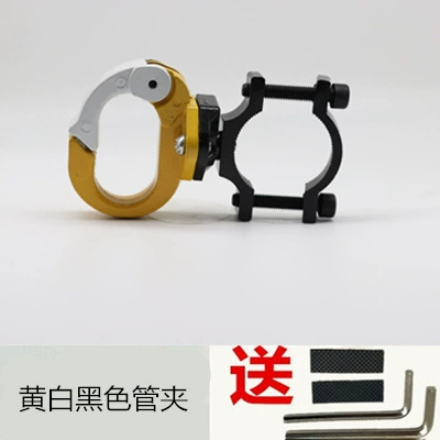 Motorcycle Bumper, Battery Car — Other Electric Vehicle Accessories - yellow-and-white-hook-black-circle