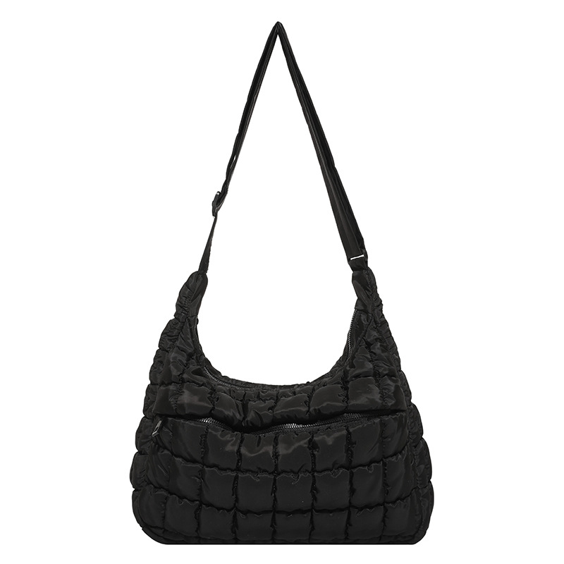 Bolsos de nubes plegados transfronterizos para mujeres 2025 nueva moda coreana diaria versátil bolso de hombro casual