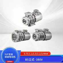 YVF׃�l늙C0.75KW��ʽB5 ���ஐ��380V�L�Ȍ��� �~о