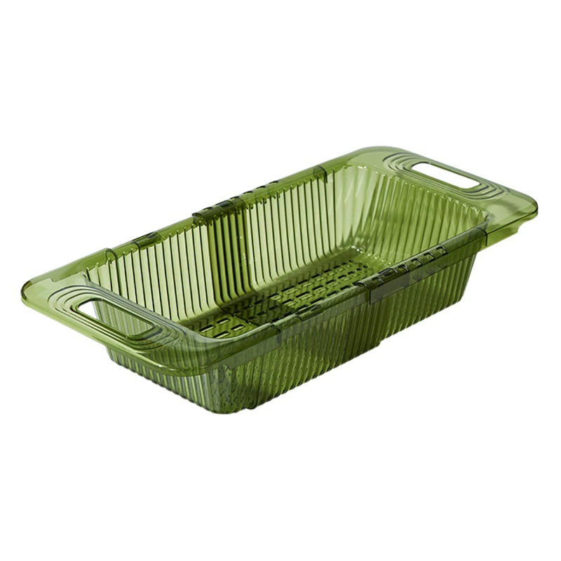 Кухонная телескопическая сливная стойка Раковина для мытья овощей Сливная корзина Бытовая раковина Дренажная корзина для воды Раковина Корзина для овощей Посудомоечная машина Артефакт