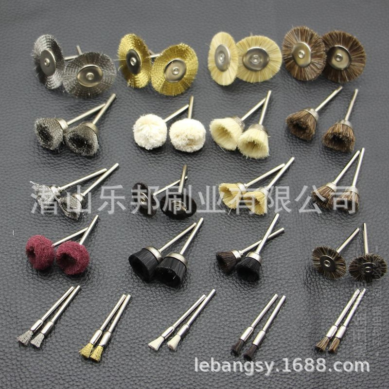Electric grinding wire brush polishing head grinding wheel derusting grinding head electric polishing brush copper wire brush head