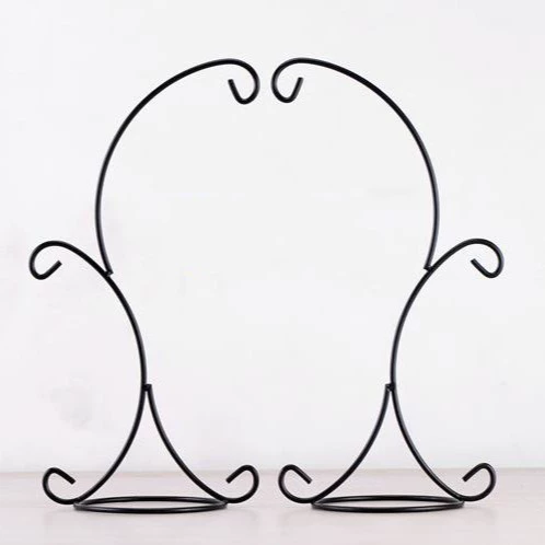 Двойной крючок высота 37 см микропейзаж креативная стойка для бутылок подвесной кронштейн для бутылок подвесная стойка крючок Цветочная стойка железная стойка