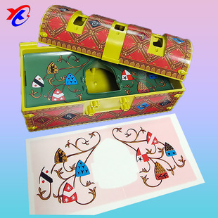 Color printing low temperature water sticker plastic metal glass resin water printing paper film flower paper Xinyi manufacturer Dongguan