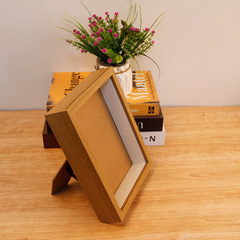 Popular photo frame diy semi-finished light painting frame handmade ornaments night light light painting photo frame manufacturer