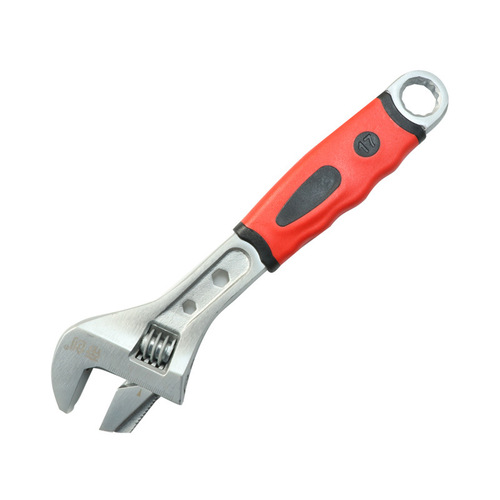 Supply of Dichuang pipe work dual-purpose black nickel wrench, a dual-purpose movable pipe wrench, adjustable wrench plumbing tools