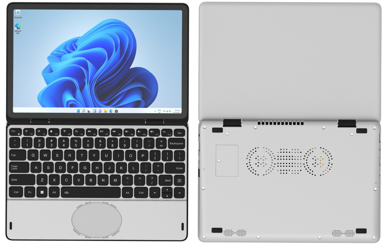 11inch n100 touch screen (yoga model) silver