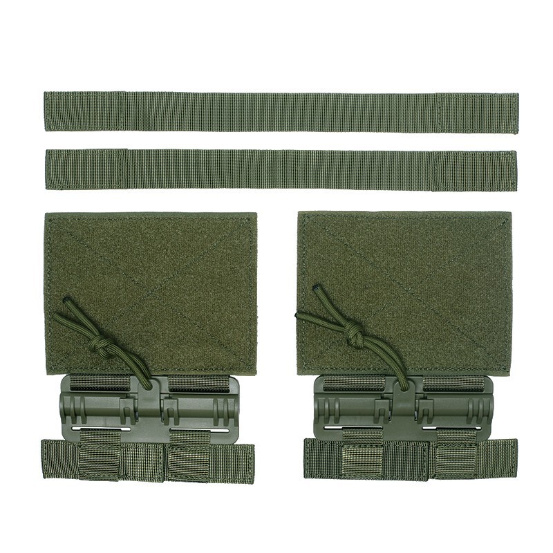 Pair of Tactical Vest Quick Release Buckle Field Cs Combat 600D Oxford Cloth Quick Release Slide Buckle 6094 Jpc Vest Buckle