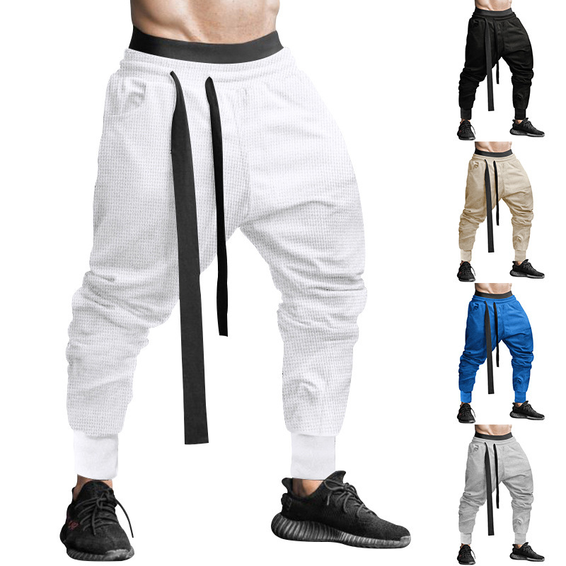 2024 New Versatile Breathable for Men's Leisure Outdoor Sports Loose Haren Pants_mkmklike.com