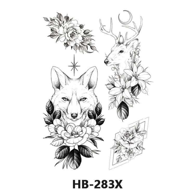 Nuevo color impermeable tatuaje calcomanía brazo medio brazo completo tatuaje pegatina fábrica directa al por mayor entrega tatuaje