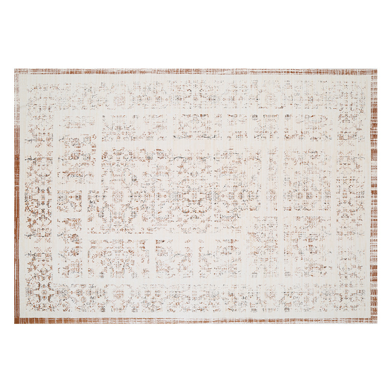 Colección de alfombras retro sin formaldehído polipropileno ultraflexible sala de estar lujosa sensación de alto nivel alfombra de cama personalizada image 6