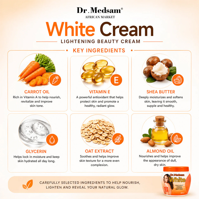 Crema Hidratante de Caroteno, Aclaradora, para Rostro y Cuerpo image 5