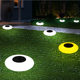 Cross-border explosions solar flying saucer water floating lamp villa swimming pool water floating lamp outdoor courtyard round lawn lamp