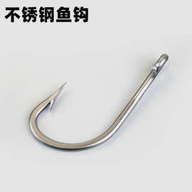不锈钢鱼钩海钓钩三角刀削钩尖钩尖锋利剑鱼钩鲨鱼钩金枪鱼钩渔具