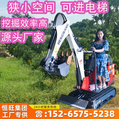 Orchard Engineering 20 Digging machine miniature A little digging Crawler Tree Excavator Mini A little digging Manufactor