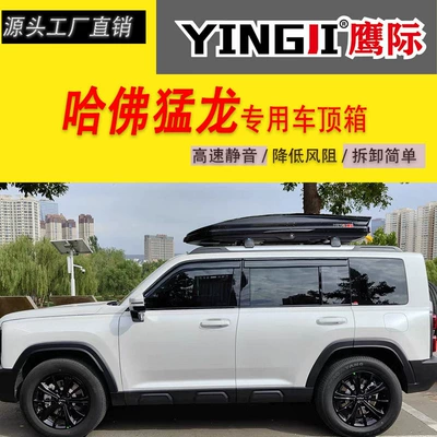 Roof box, luggage box, super-capacity car