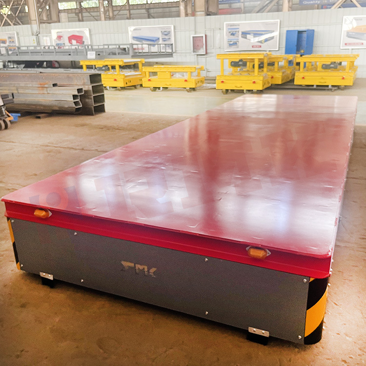 可升降无轨电动平车 随意转弯搬运车 可防爆原地旋转转运车