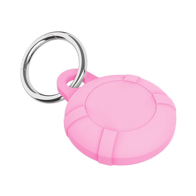 Aplicable a Apple Airtag funda protectora localizador rastreador anti-perdida llavero impermeable todo incluido funda protectora