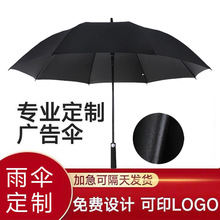 超大长柄伞大劳斯莱斯保时捷伞180cm27寸双层商务广告酒店伞加强