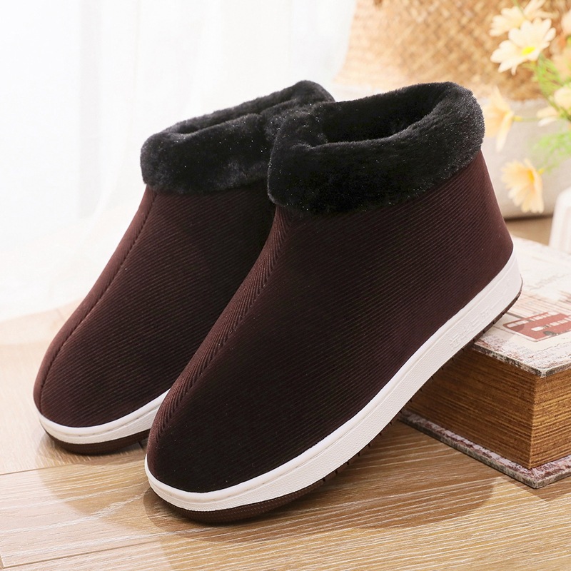 Huayuan 3517 면화-브라운 플러스 벨벳과 두꺼운