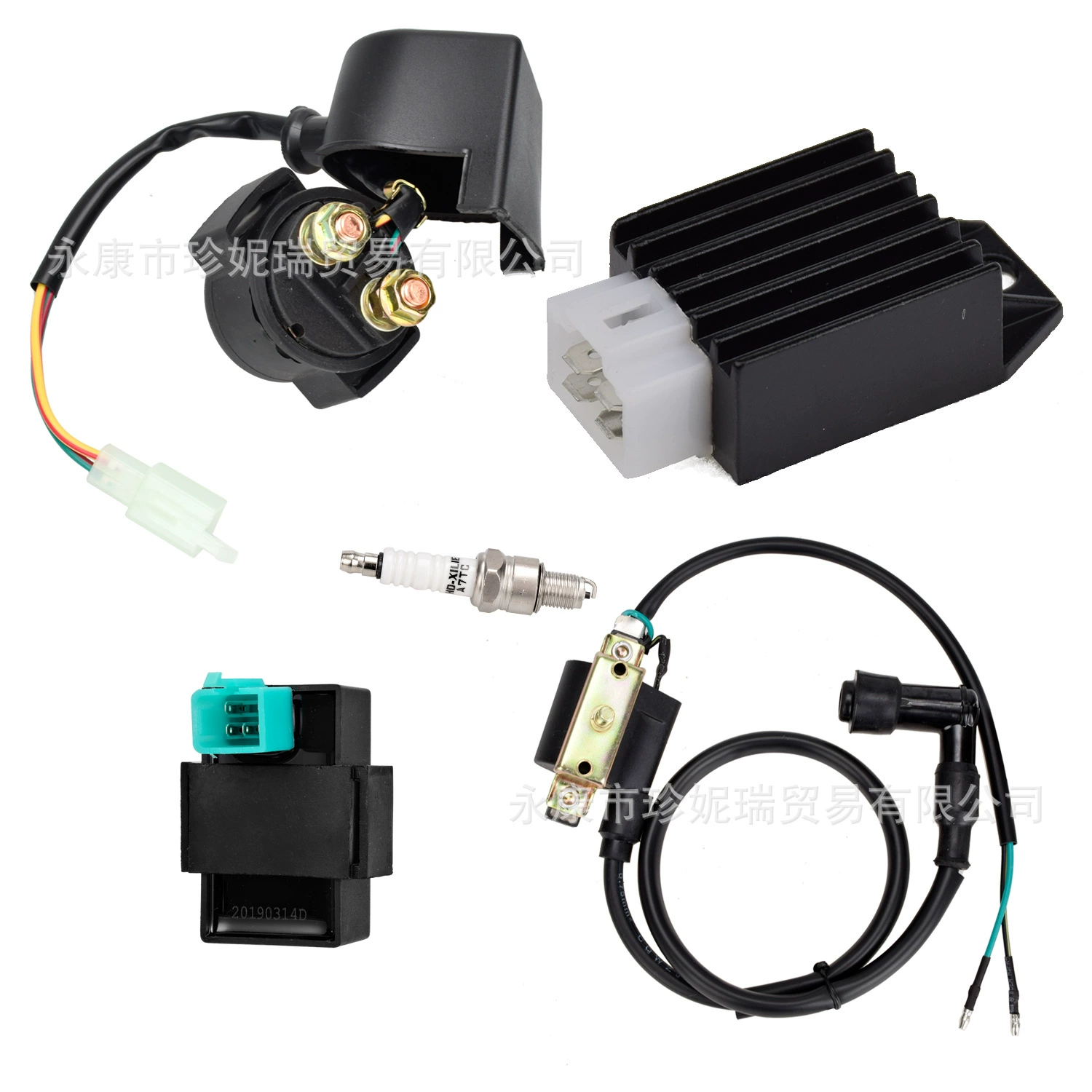 Набор реле выпрямителя тока пакета воспламенителя 110кк аксессуаров 50 мотоцикла-дороги АТВ высоковольтный